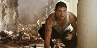 Channing Tatum in White House Down channing tatum, white house down, cool, celebrity, fun, love, channing tatum love