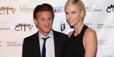 Sean Penn and Charlize Theron red carpet Sean Penn and Charlize Theron