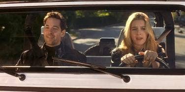 Alicia Silverstone and Paul Rudd from Clueless