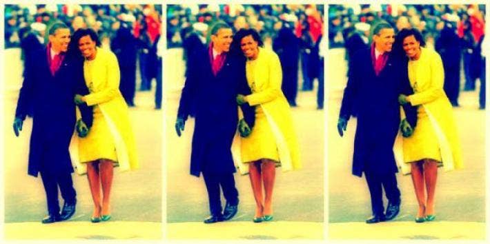First Lady Michelle Obama And President Barack Obama