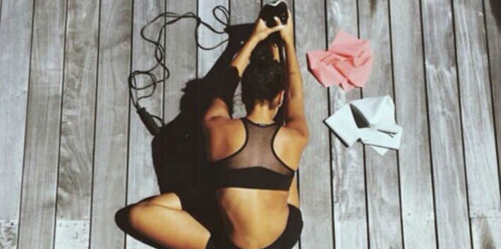 lower back stretch