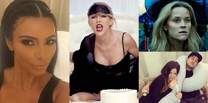 celebrity slut shamers, slut shame, slut, slut shaming, celebs who slut shame, taylor swift, kim kardashian, kanye west, kimye, kanye west kim kardashian, kim kanye, khloe kardashian, rob kardashian, reese witherspoon wild 