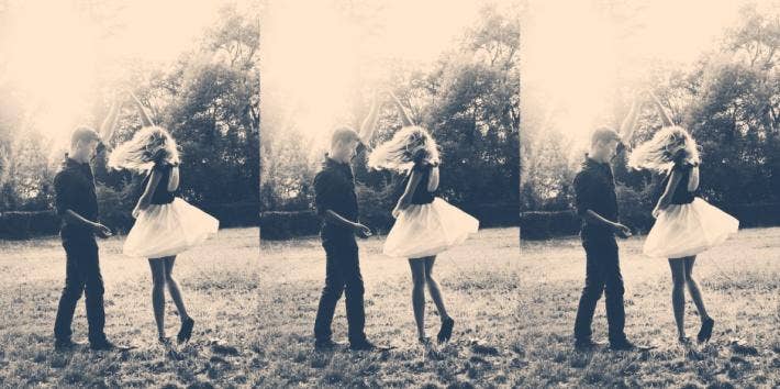 dancing couple
