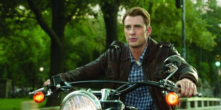 Chris Evans as Captain America Steve Rogers from Marvel's The Avengers