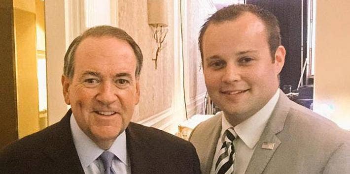 Mike Huckabee Josh Duggar Duggars 19 Kids And Counting TLC