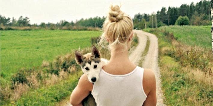 girl-with-dog