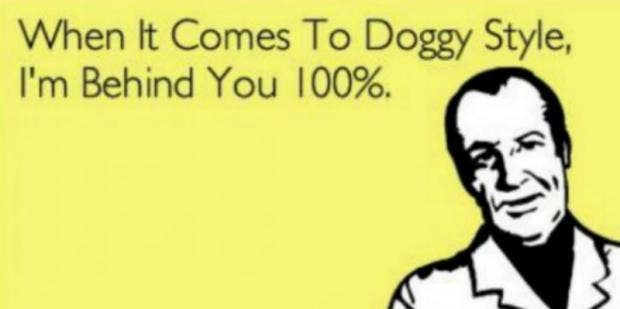 8 Funny Sex Memes About Doing It Doggy Style Yourtango