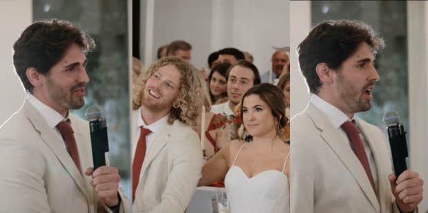 Best Man Who Used To Date The Bride Gives Memorable Speech At The Wedding