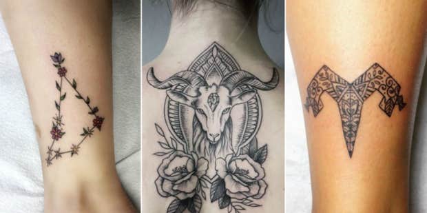 25 Best Zodiac Tattoos, Sea-Goat Symbols And Meanings For Capricorn Zodiac  Sign | YourTango