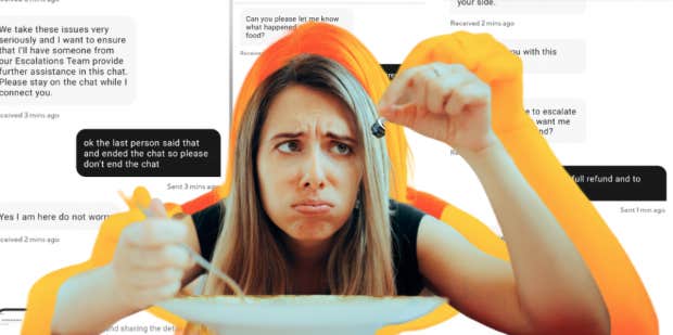 Customer Who Found Metal Screw In Their Food Calls Health Department After DoorDash Refuses To Help - Vimarsana News