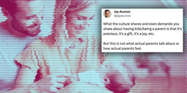 Dad Opens Up About The Dark Side Of Parenting - Vimarsana News