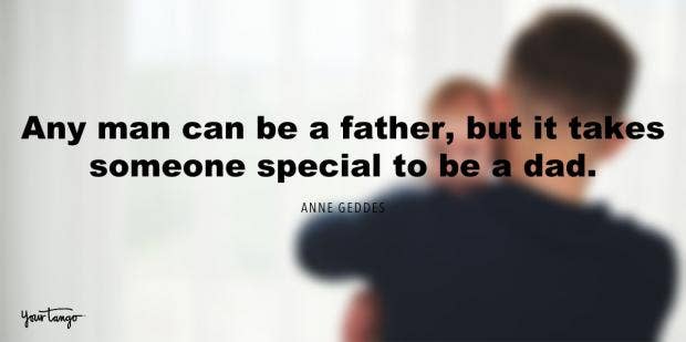 first time fathers day message