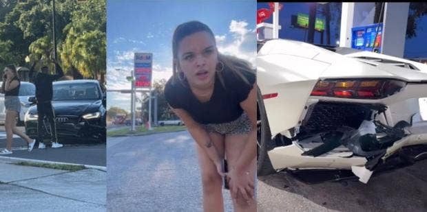 What Really Happened In The Lamborghini Crash On TikTok? Video Shows Truth  | YourTango