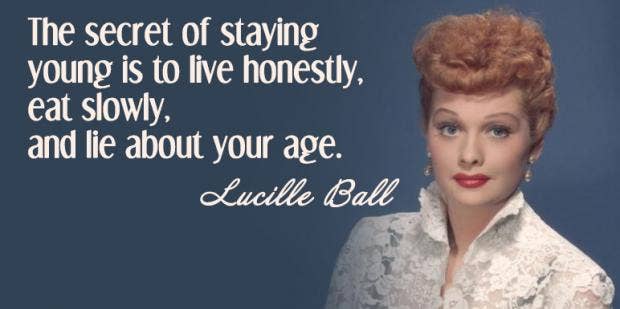 20 Perfect Lucille Ball Quotes To Inspire Your Inner Comedy Queen For 'I  Love Lucy' Day | YourTango