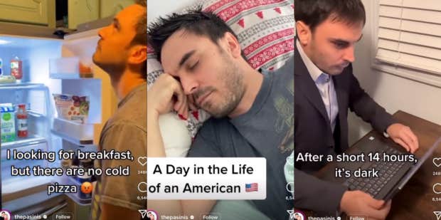Italian Man's Depiction Of A Day In The Life Of An American Is Devastatingly Relatable - Vimarsana News