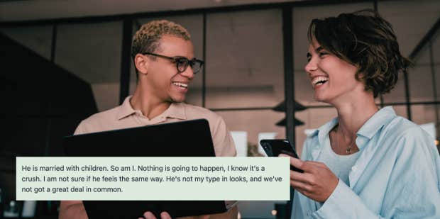Woman Debates Leaving Her Job After Developing Crush On Married Co-Worker - Vimarsana News