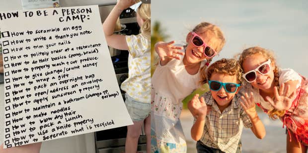 Mom Creates How To Be A Person Camp To Teach Her Kids Valuable Life Skills - Vimarsana News