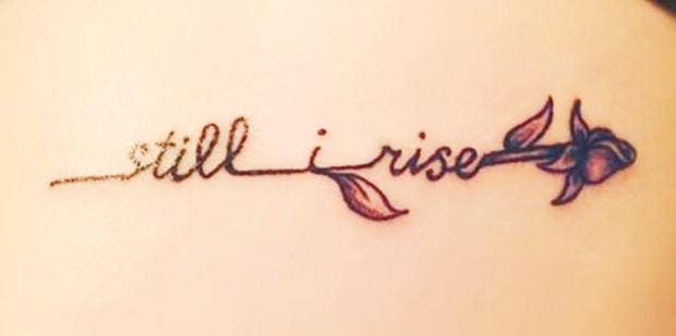 25 Female Quote Tattoos About Strength To Inspire You Every Single Day | YourTango 25 Female Quote Tattoos About Strength To Inspire You Every Single Day | YourTango