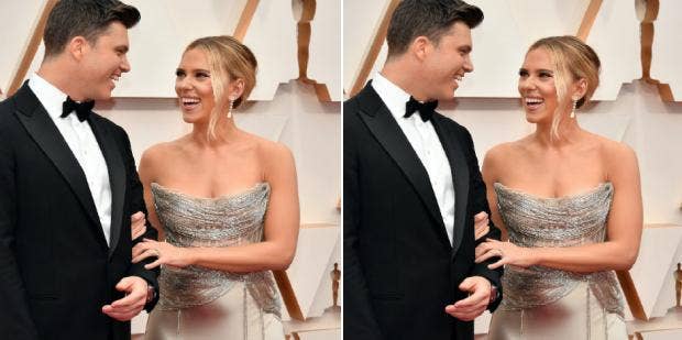 pic Colin Jost Scarlett Johansson Pregnant is scarlett johansson pregnant with