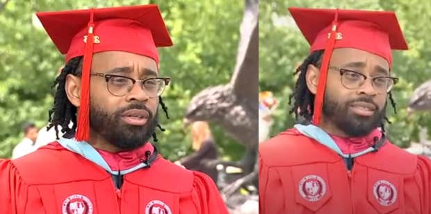 Single Dad Graduates With Master's Degree While Working Multiple Jobs - Vimarsana News