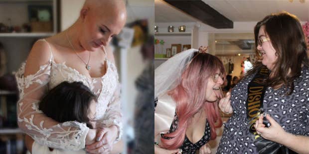 Single Mom Marries Her Best Friend So She Can Experience A Wedding In Her Final 3 Months