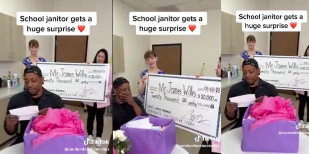 Students Get Together To Support Their School Janitor So He Can Stop Working Overtime And Be With His Wife At Home - Vimarsana News