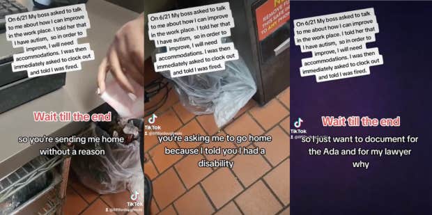 Fast Food Worker Is Fired For Being Autistic After Asking For Disability Accommodations - Vimarsana News