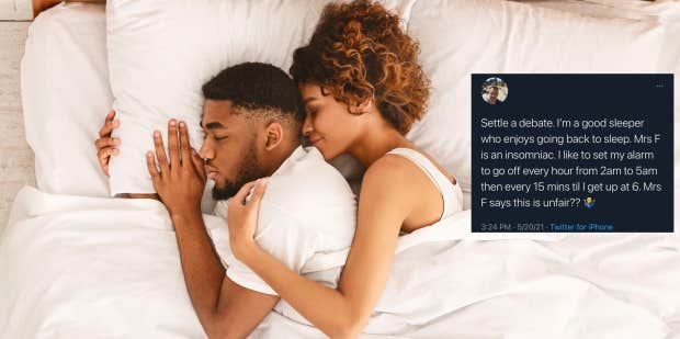 Man Asks People To 'Settle A Debate' With His Wife Who Disagrees With His Alarms - Vimarsana News
