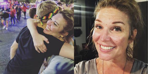 Mom Offers Kids Who Were Rejected By Their Parents Free Hugs At Pride Parade - Vimarsana News