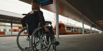 Couple Piles Luggage Around Wheelchair-Bound Teen — Call Her 'Privileged' For Using Train's Disabled Person Space