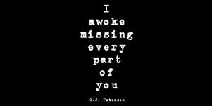 Poet C.J. Peterson Instagram Quotes Break Up Love