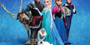 Disney Frozen, Anna, Elsa, Hans, Olaf, Kristoff, Sven