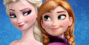 Frozen Anna and Elsa