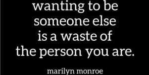 marilyn monroe self esteem quote