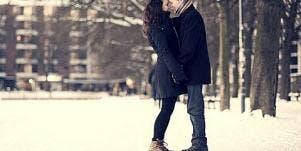 winter couple