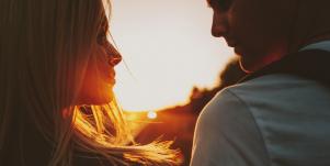 couple looking at each other