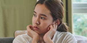 unhappy woman
