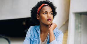 woman thinking