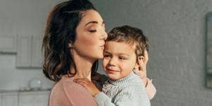 mother and son
