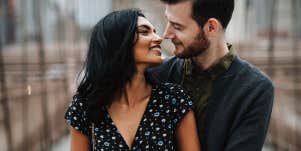 happy married couple