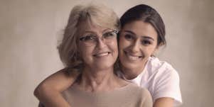 mom and daughter