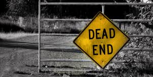 dead end sign