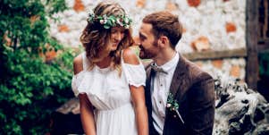 happy married couple