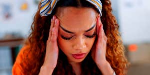frustrated woman