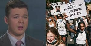 Kyle Rittenhouse, Black Lives Matter protest