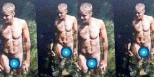 justin bieber penis