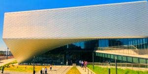 US Olympic & Paralympic Museum In Coloradp Springs, Front View