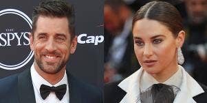 Aaron Rodgers and Shailene Woodley