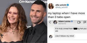 Behati Prinsloo, Adam Levine