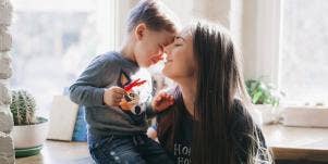mom and daughter